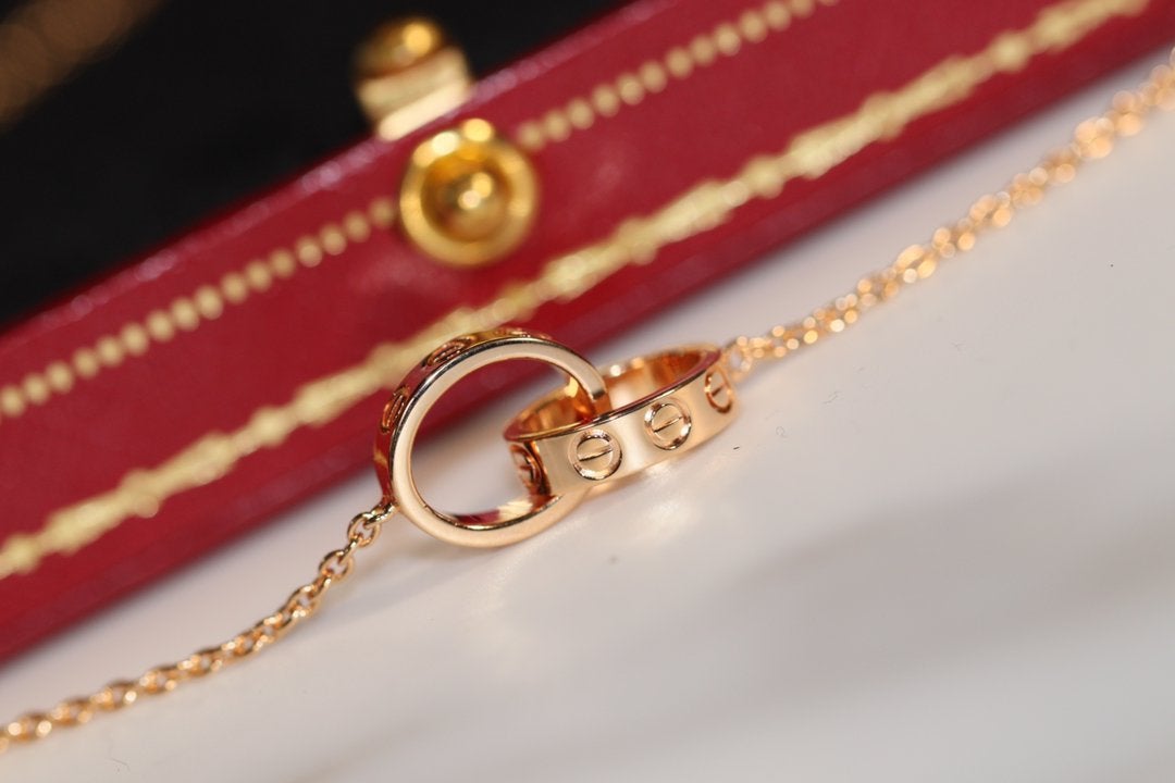 ¡®Sprite Jewelry¡¯LOVE NECKLACE PINK GOLD AND SILVER
