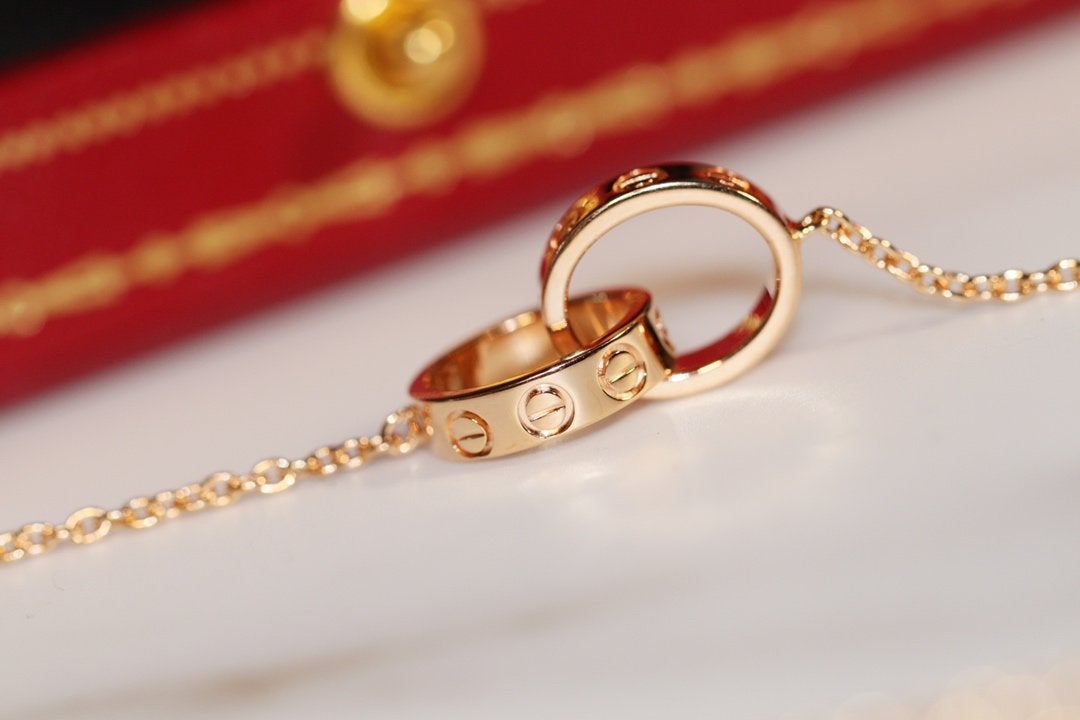 ¡®Sprite Jewelry¡¯LOVE NECKLACE PINK GOLD AND SILVER