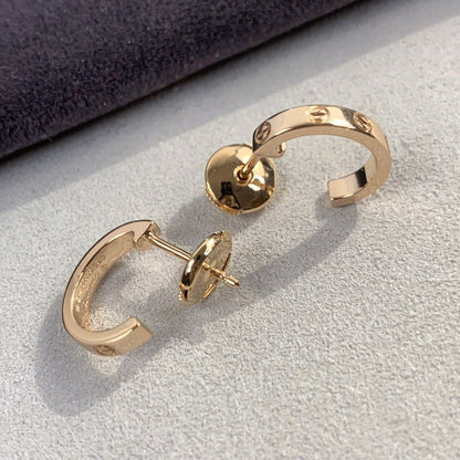 ¡®Sprite Jewelry¡¯LOVE EARRINGS 2.65MM PINK GOLD