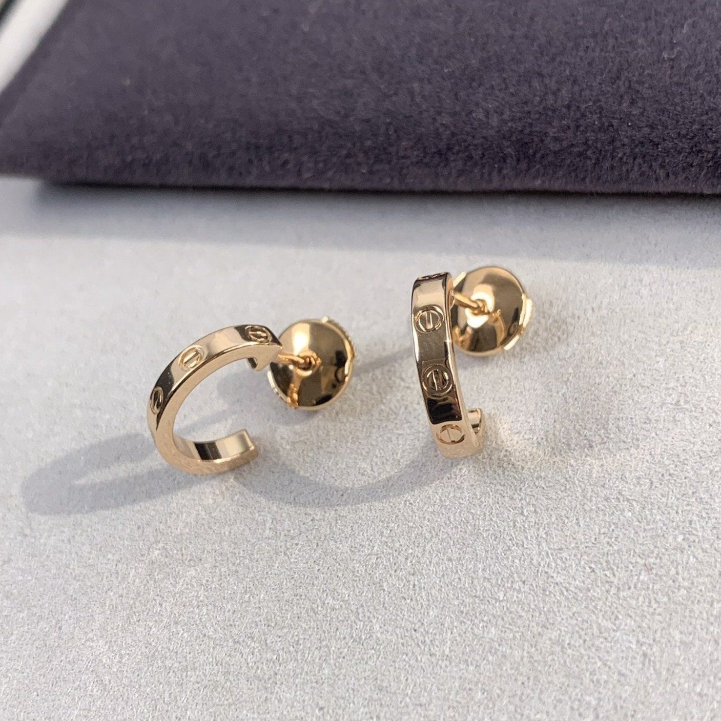 ¡®Sprite Jewelry¡¯LOVE EARRINGS 2.65MM PINK GOLD