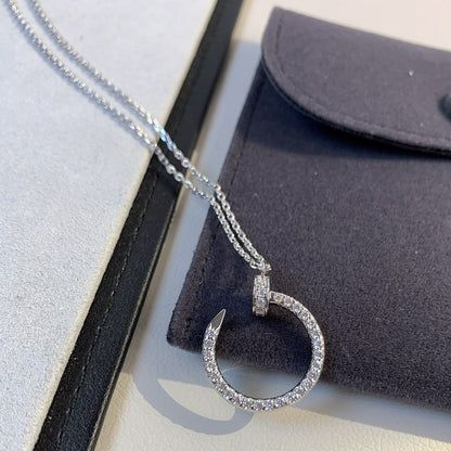 ¡®Sprite Jewelry¡¯JUSTE NECKLACE SILVER DIAMONDS