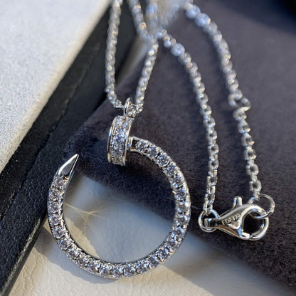 ¡®Sprite Jewelry¡¯JUSTE NECKLACE SILVER DIAMONDS