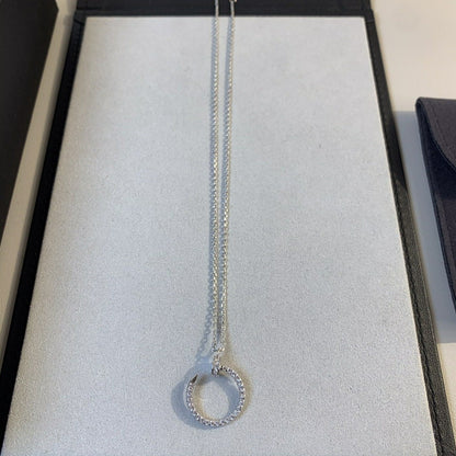 ¡®Sprite Jewelry¡¯JUSTE NECKLACE SILVER DIAMONDS