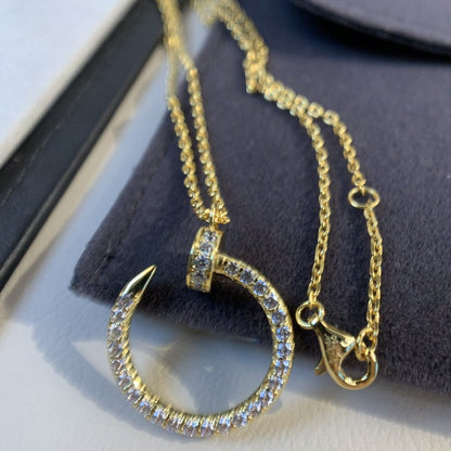 ¡®Sprite Jewelry¡¯JUSTE NECKLACE GOLD DIAMONDS