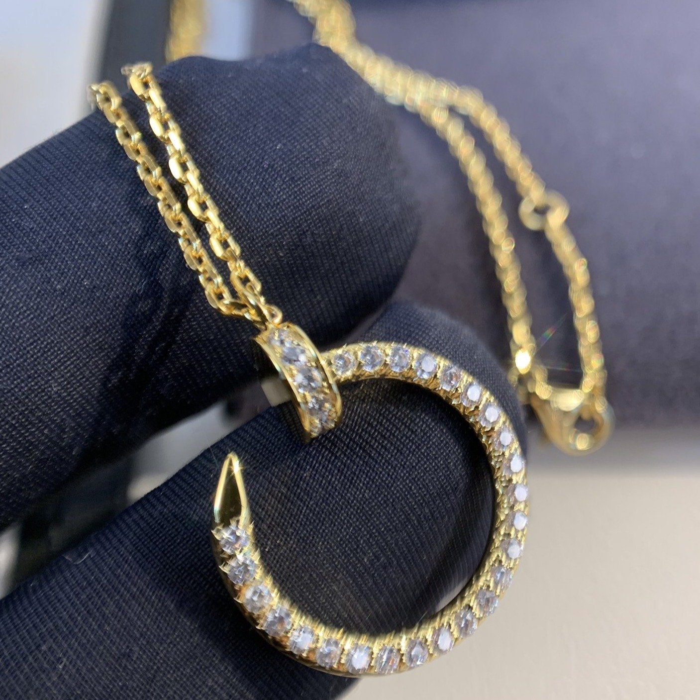¡®Sprite Jewelry¡¯JUSTE NECKLACE GOLD DIAMONDS