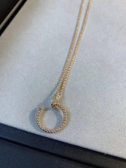 ¡®Sprite Jewelry¡¯JUSTE NECKLACE PINK GOLD DIAMONDS