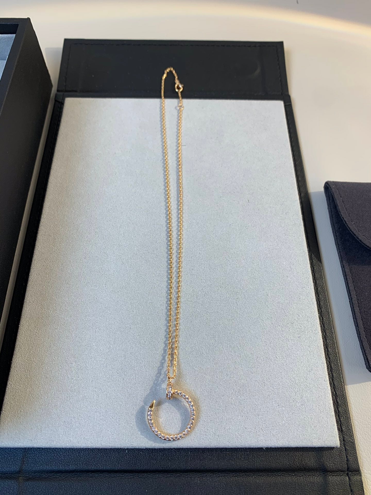 ¡®Sprite Jewelry¡¯JUSTE NECKLACE PINK GOLD DIAMONDS