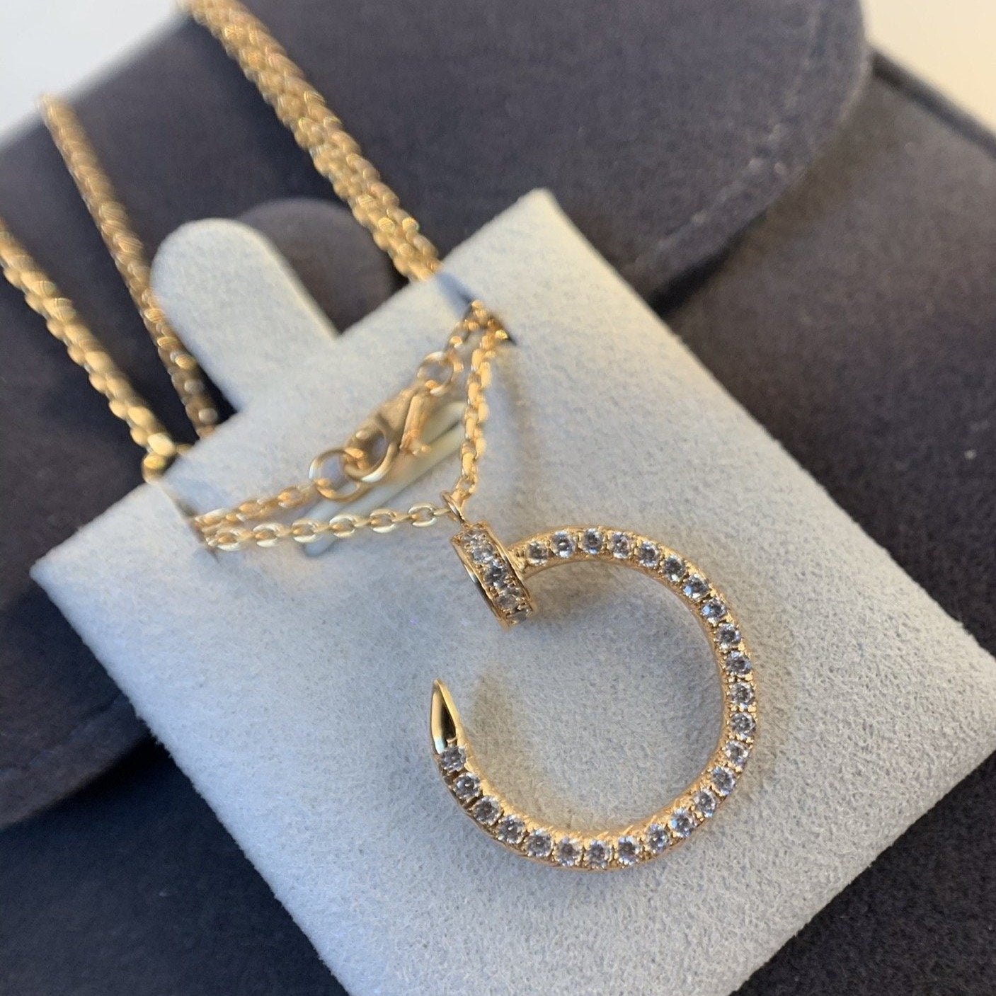 ¡®Sprite Jewelry¡¯JUSTE NECKLACE PINK GOLD DIAMONDS