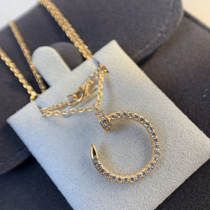 ¡®Sprite Jewelry¡¯JUSTE NECKLACE PINK GOLD DIAMONDS