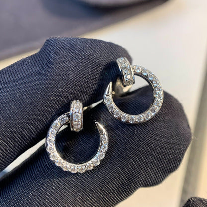 ¡®Sprite Jewelry¡¯JUSTE EARRINGS SILVER DIAMONDS