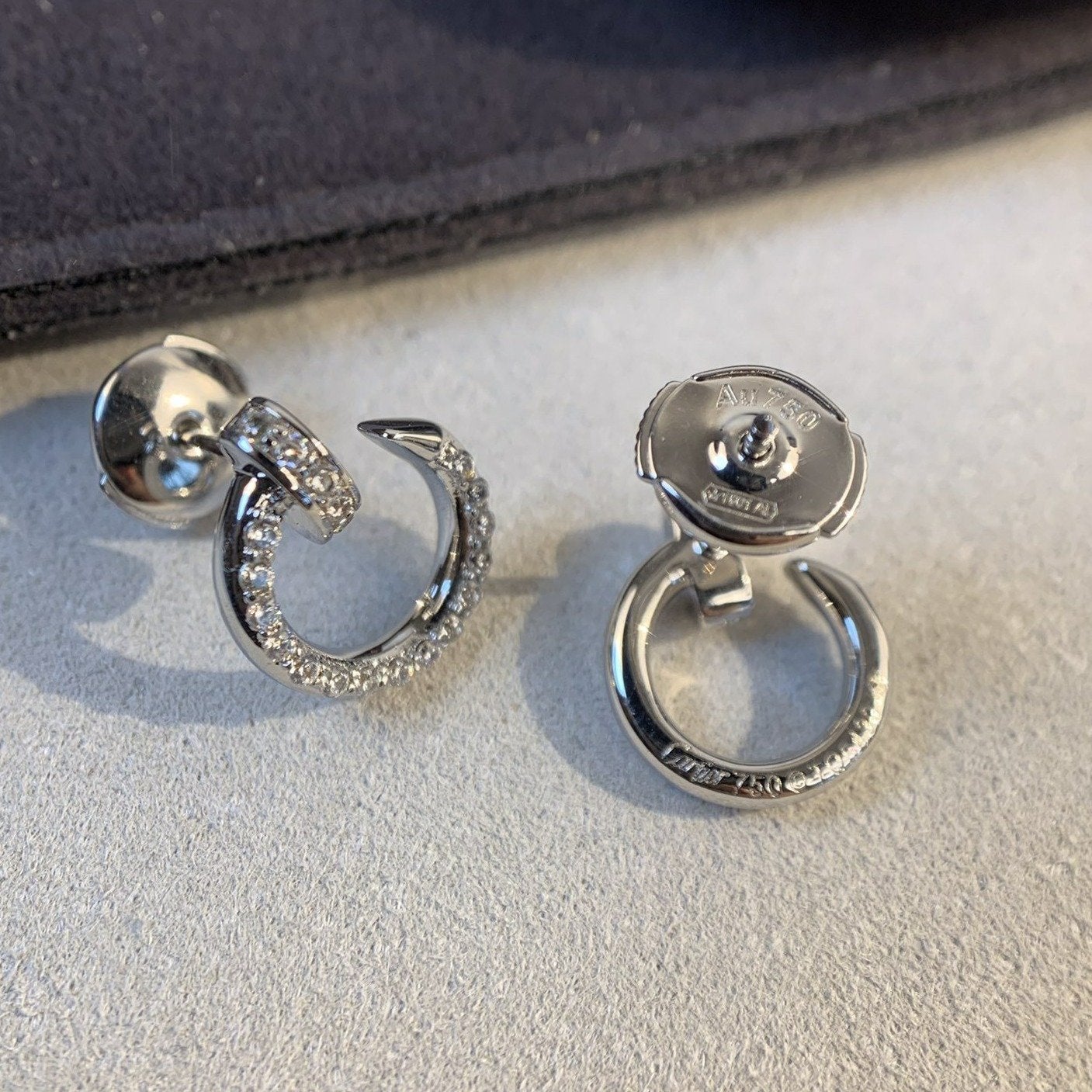 ¡®Sprite Jewelry¡¯JUSTE EARRINGS SILVER DIAMONDS