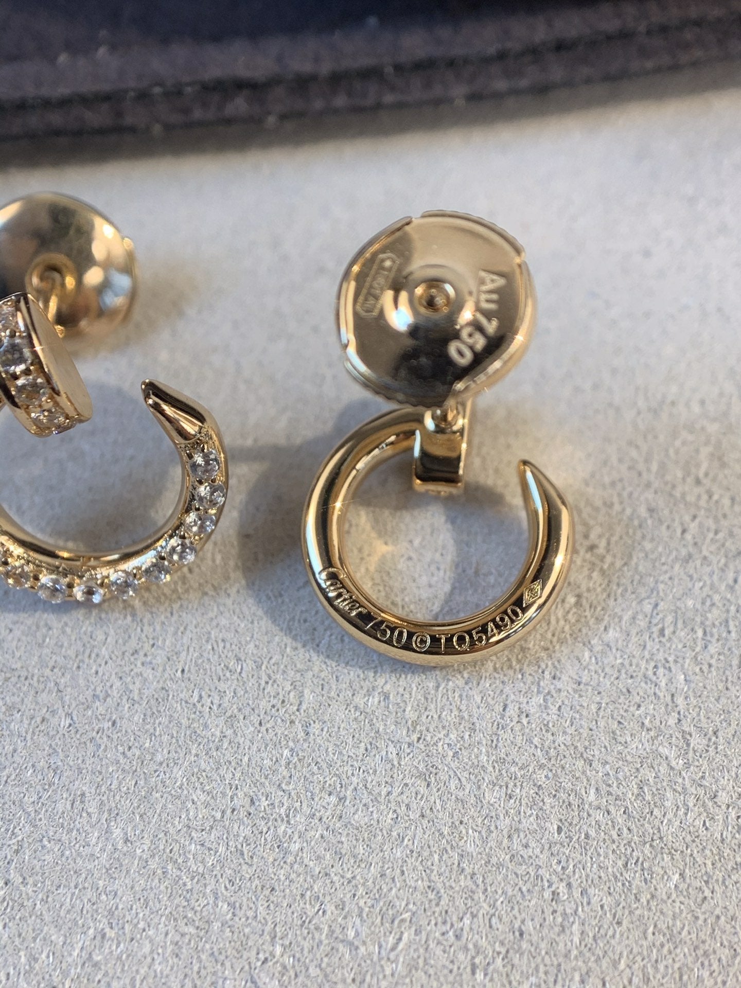 ¡®Sprite Jewelry¡¯JUSTE EARRINGS GOLD DIAMONDS