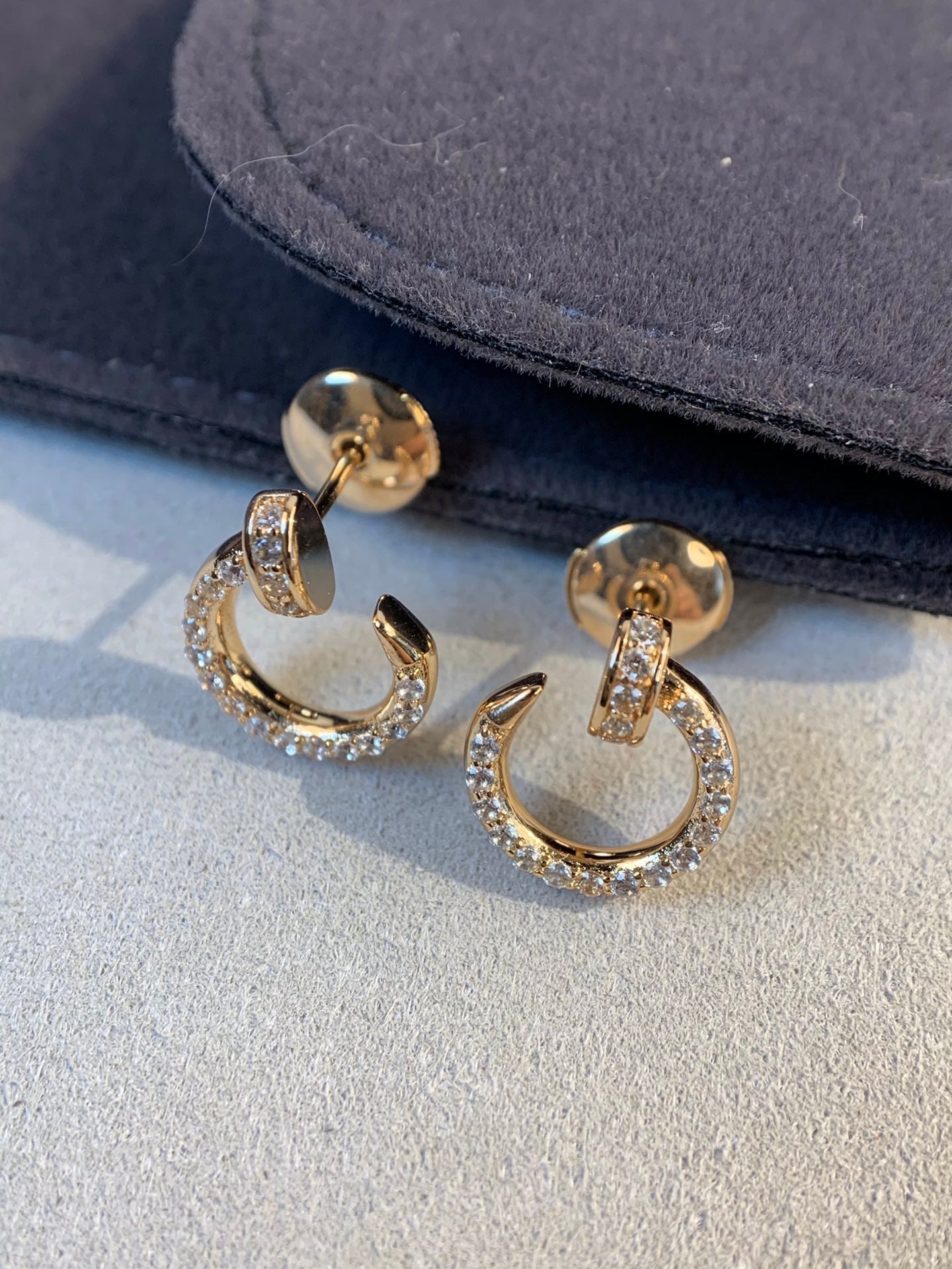 ¡®Sprite Jewelry¡¯JUSTE EARRINGS GOLD DIAMONDS