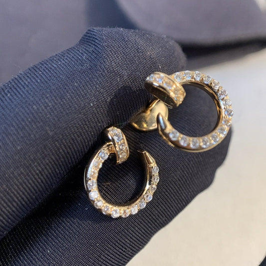 ¡®Sprite Jewelry¡¯JUSTE EARRINGS GOLD DIAMONDS