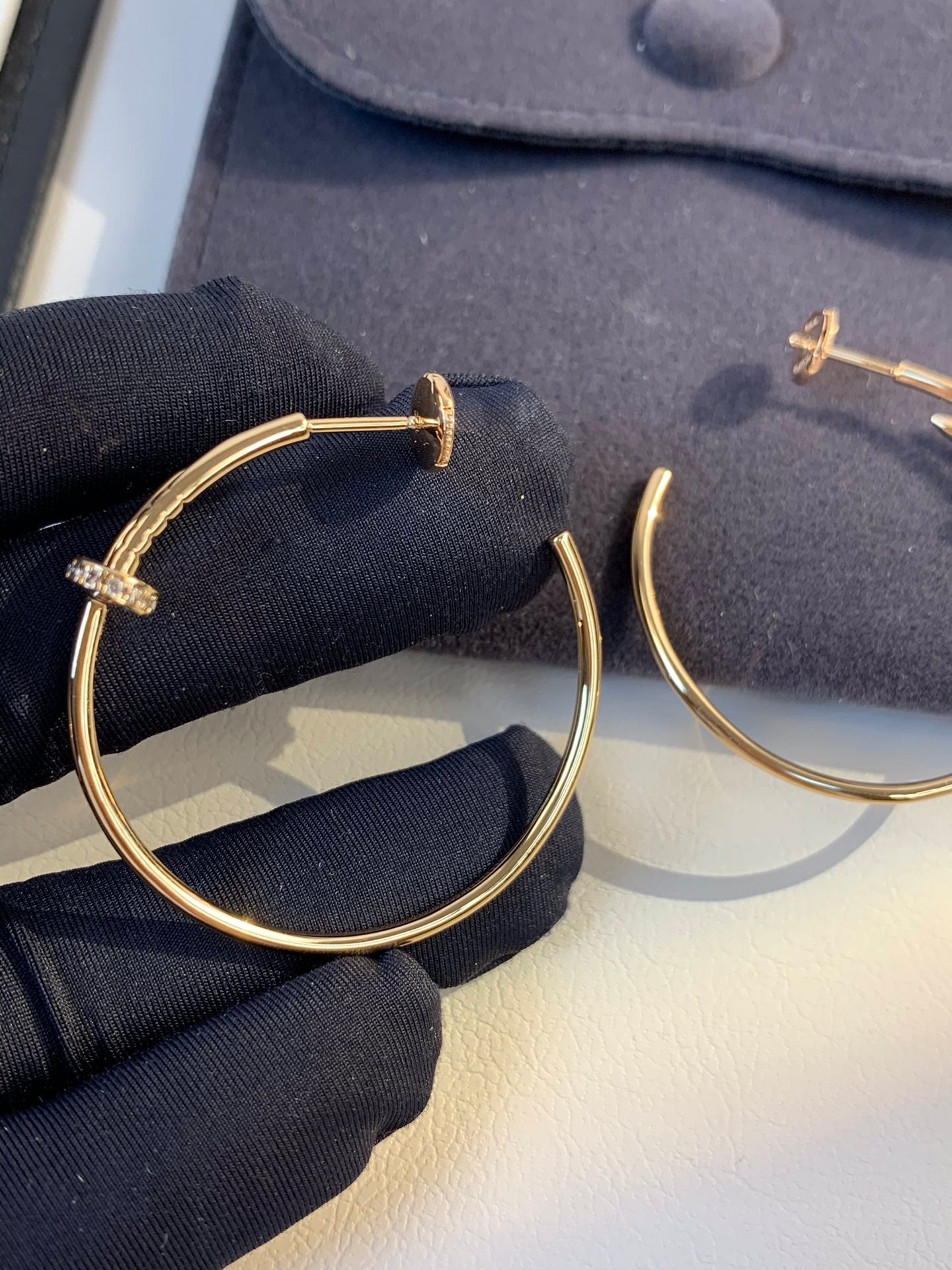 ¡®Sprite Jewelry¡¯JUSTE EARRINGS GOLD DIAMONDS 1.8MM