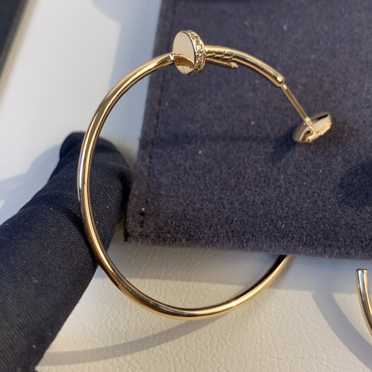 ¡®Sprite Jewelry¡¯JUSTE EARRINGS GOLD DIAMONDS 1.8MM