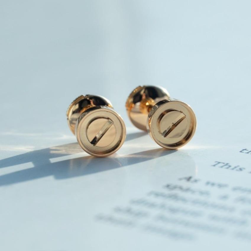 ¡®Sprite Jewelry¡¯LOVE EARRINGS PINK GOLD 10MM