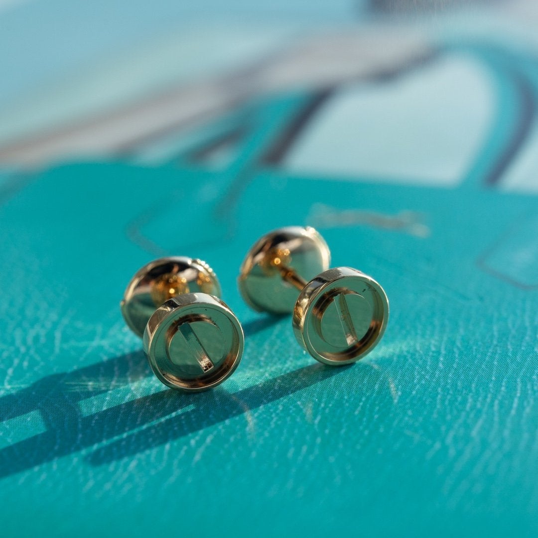 ¡®Sprite Jewelry¡¯LOVE EARRINGS PINK GOLD 10MM