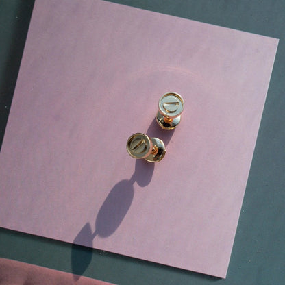 ¡®Sprite Jewelry¡¯LOVE EARRINGS PINK GOLD 10MM