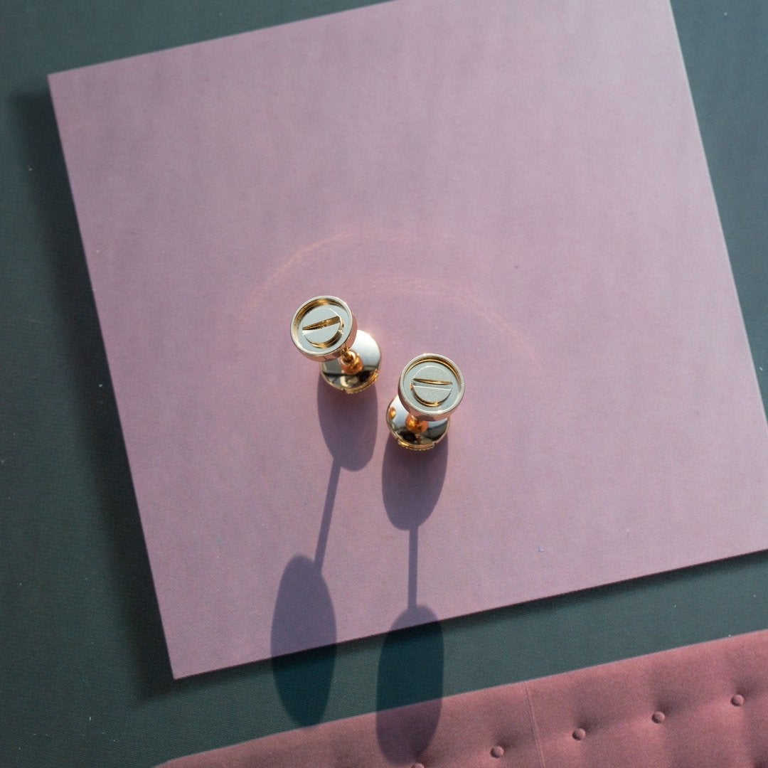 ¡®Sprite Jewelry¡¯LOVE EARRINGS PINK GOLD 10MM
