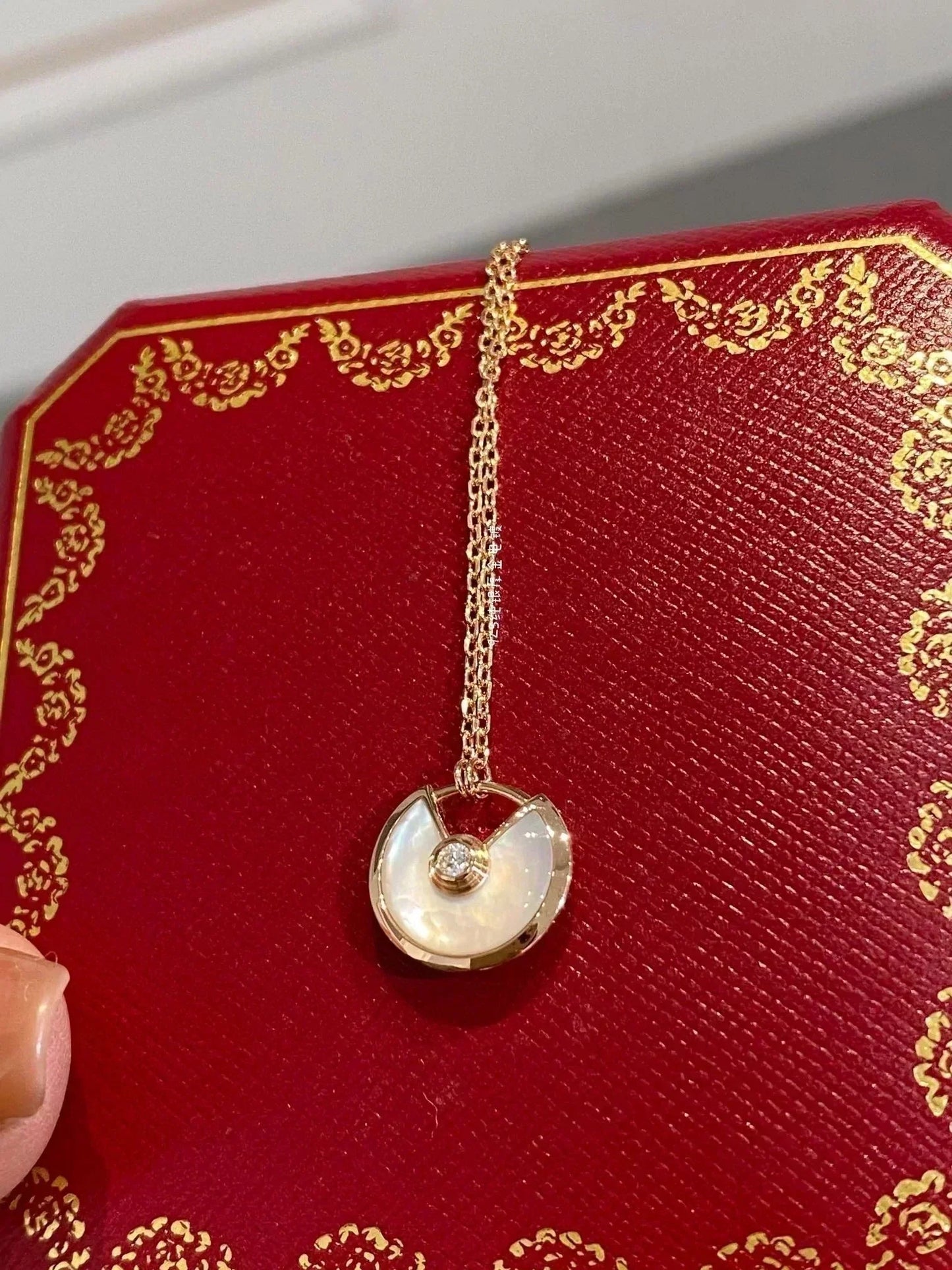 ¡®Sprite Jewelry¡¯AMULETTE ROSE GOLD MOP NECKLACE
