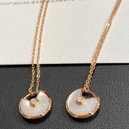 ¡®Sprite Jewelry¡¯AMULETTE ROSE GOLD MOP NECKLACE