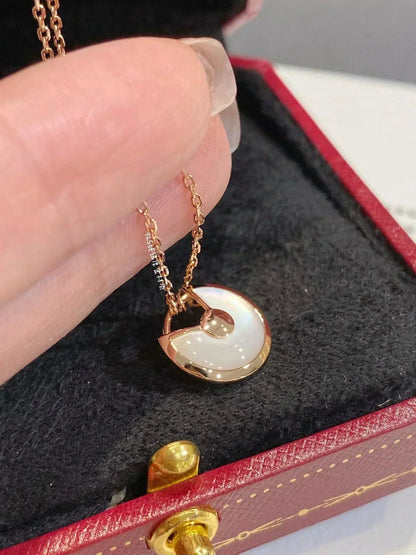 ¡®Sprite Jewelry¡¯AMULETTE ROSE GOLD MOP NECKLACE
