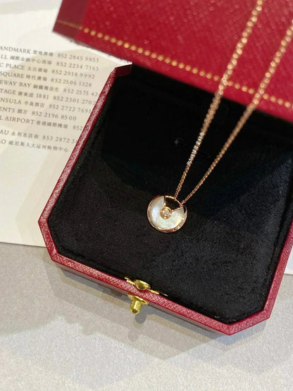 ¡®Sprite Jewelry¡¯AMULETTE ROSE GOLD MOP NECKLACE