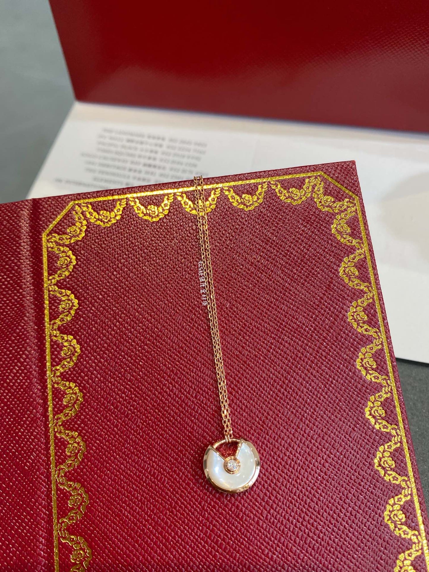 ¡®Sprite Jewelry¡¯AMULETTE ROSE GOLD MOP NECKLACE