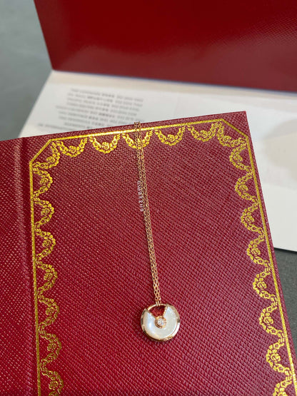 ¡®Sprite Jewelry¡¯AMULETTE ROSE GOLD MOP NECKLACE