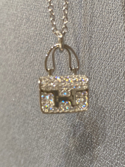 ¡®Sprite Jewelry¡¯CONSTANCE PEDANT DIAMOND NECKLACE