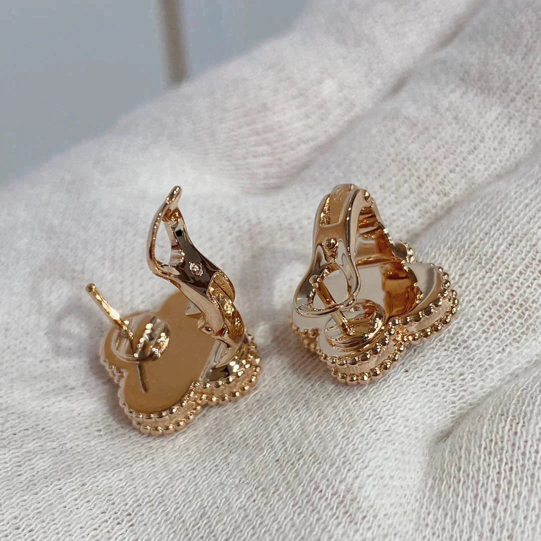 ¡®Sprite Jewelry¡¯CLOVER MEDIUM 1 MOTIFS CARNELIAN  DIAMOND earrings