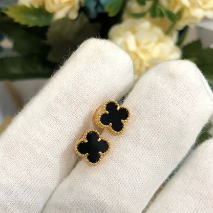 ¡®Sprite Jewelry¡¯CLOVER MINI GOLD EARRINGS