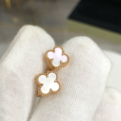 ¡®Sprite Jewelry¡¯CLOVER MINI GOLD EARRINGS