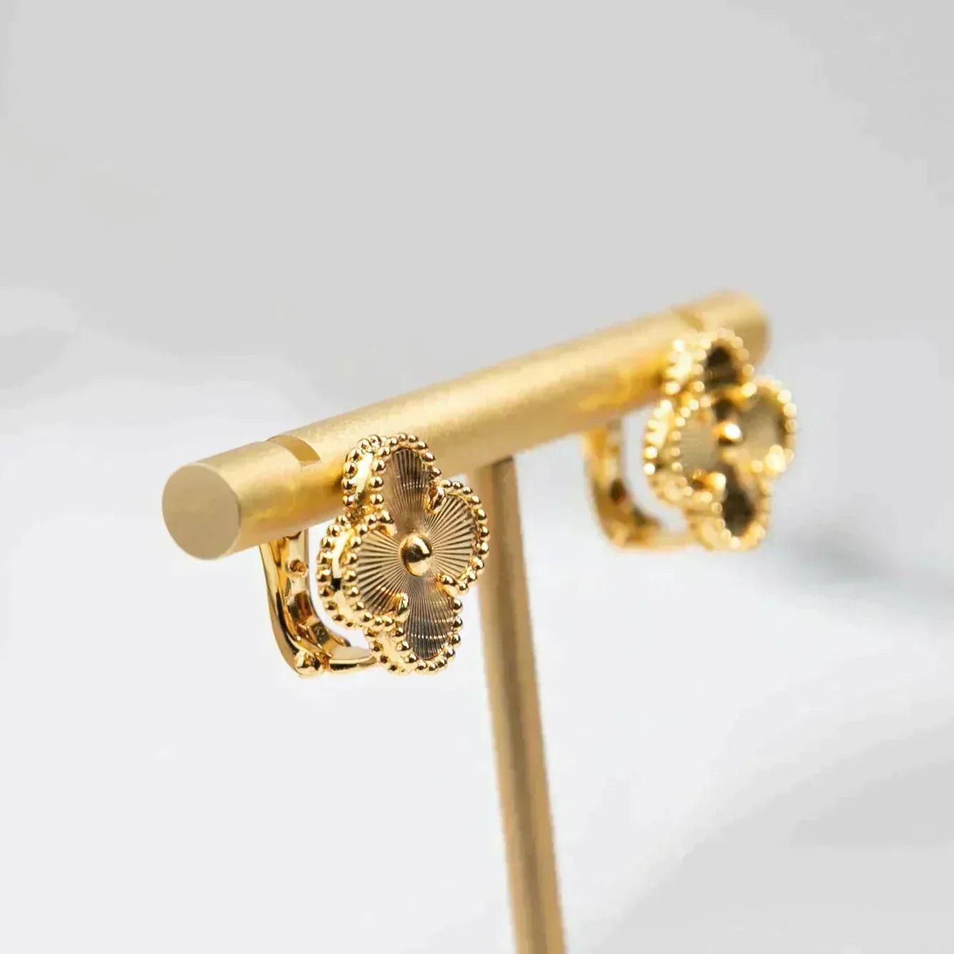 ¡®Sprite Jewelry¡¯CLOVER MEDIUM 1 MOTIFS LASER EARRINGS