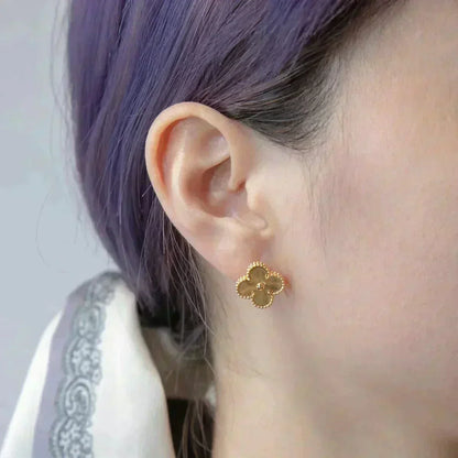 ¡®Sprite Jewelry¡¯CLOVER MEDIUM 1 MOTIFS LASER EARRINGS