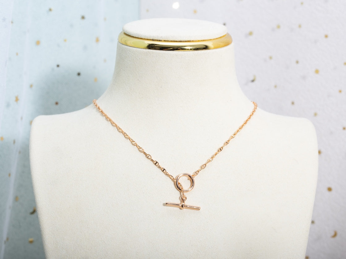 ¡®Sprite Jewelry¡¯ECHAPPEE NECKLACE PINK GOLD