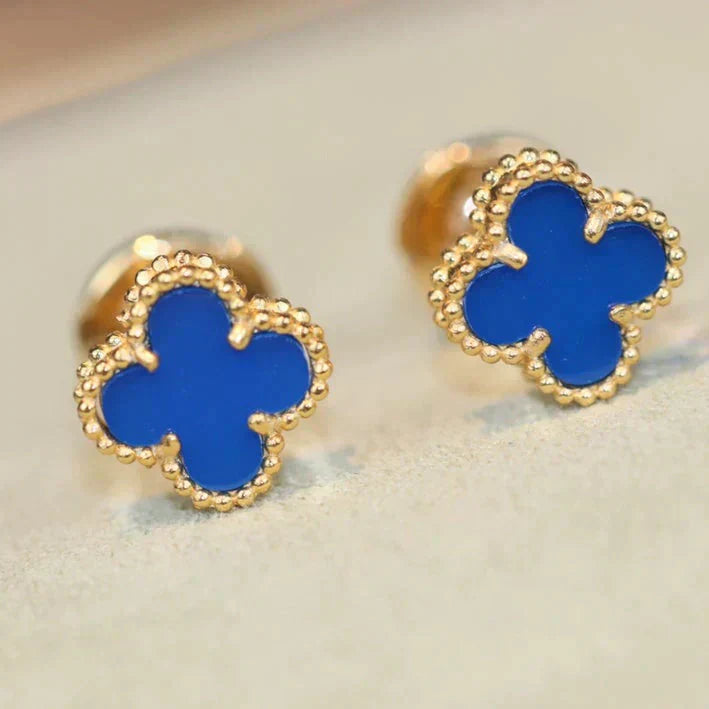 ¡®Sprite Jewelry¡¯CLOVER MINI 9.5MM TURQUOISE EARRINGS