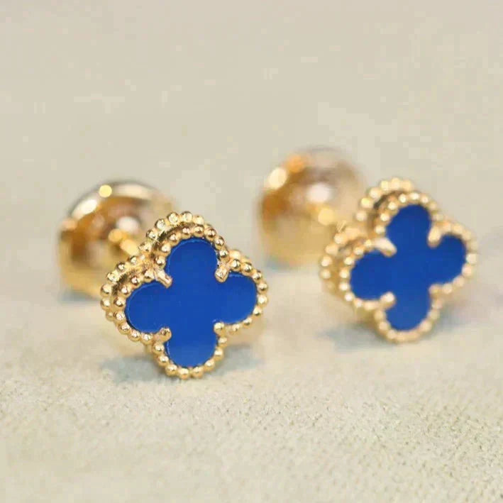 ¡®Sprite Jewelry¡¯CLOVER MINI 9.5MM TURQUOISE EARRINGS