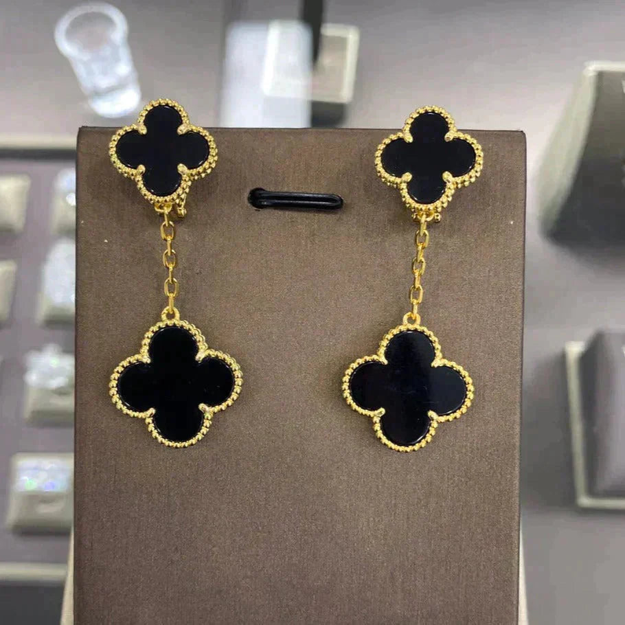 ¡®Sprite Jewelry¡¯CLOVER 2 MOTIFS  EARRINGS (MULTIPLE CHOICESC