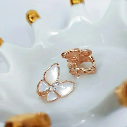 ¡®Sprite Jewelry¡¯BUTTERFLY MOP DIAMOND EARRINGS