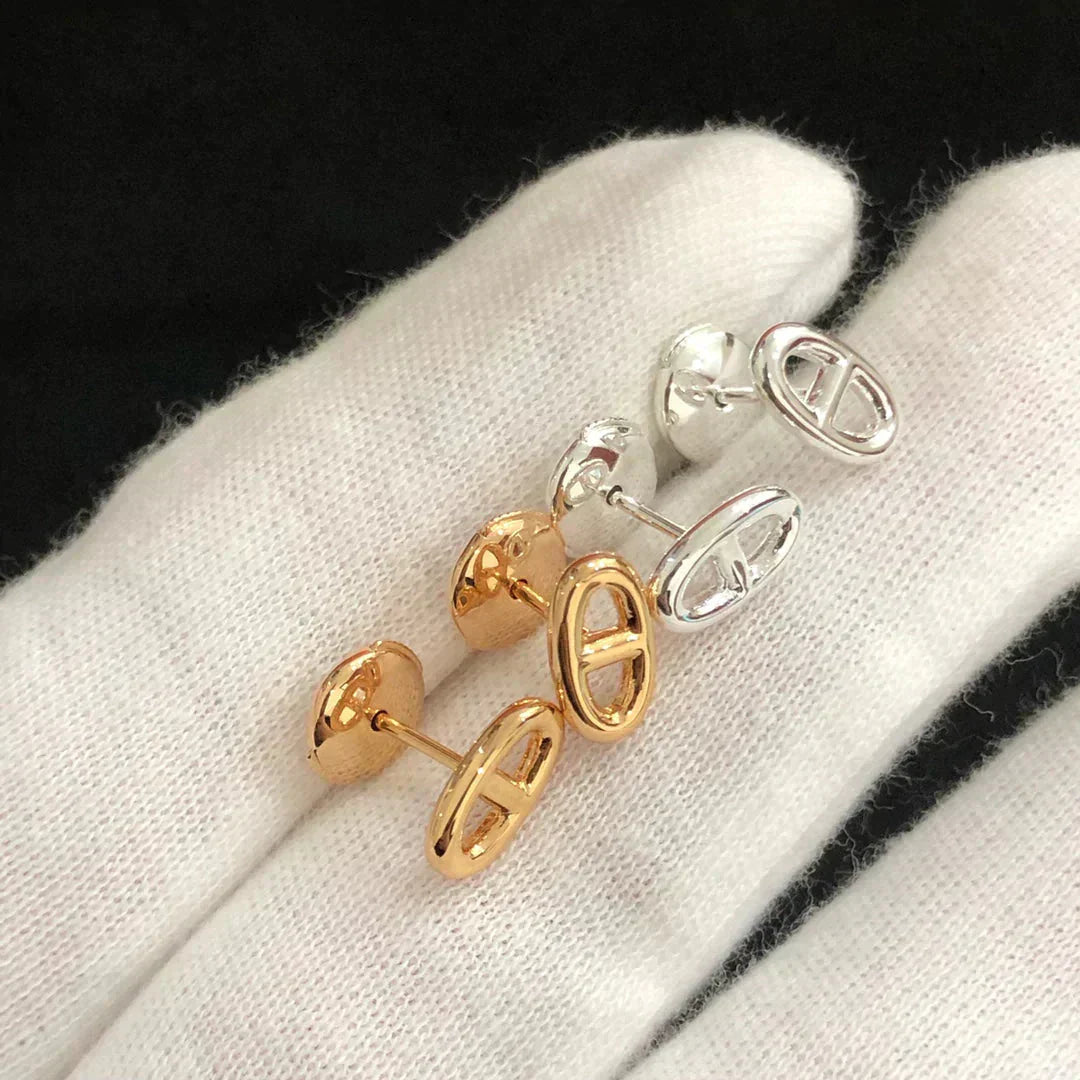 ¡®Sprite Jewelry¡¯CHAINE SMALL EARRINGS GOLD AND SILVER