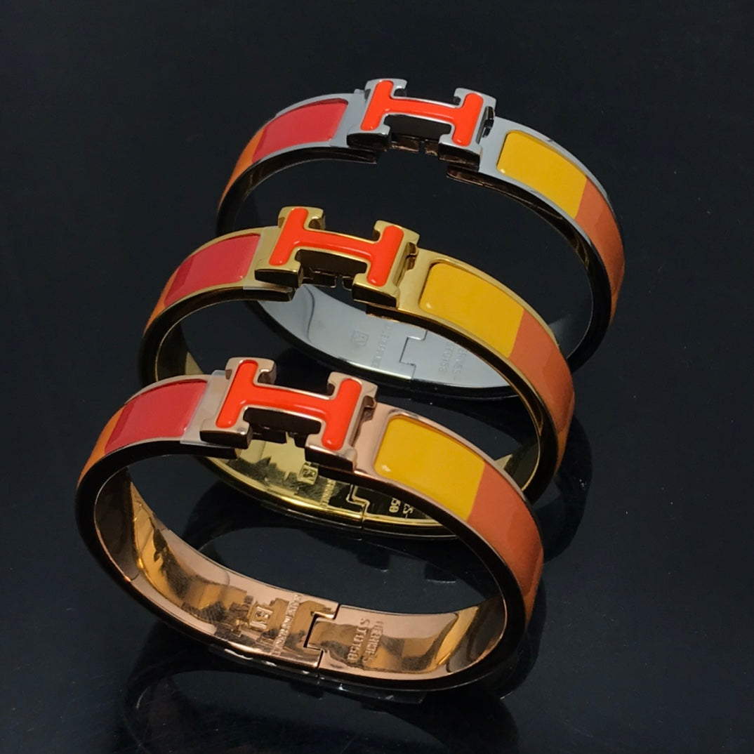 ¡®Sprite Jewelry¡¯H BRACELET ORANGE RAINBOW CERAMIC