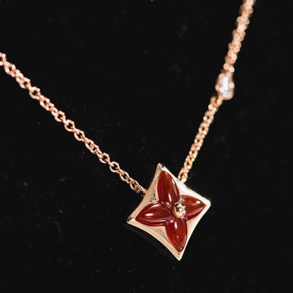¡®Sprite Jewelry¡¯STAR NECKLACE PINK GOLD 1 DIAMOND
