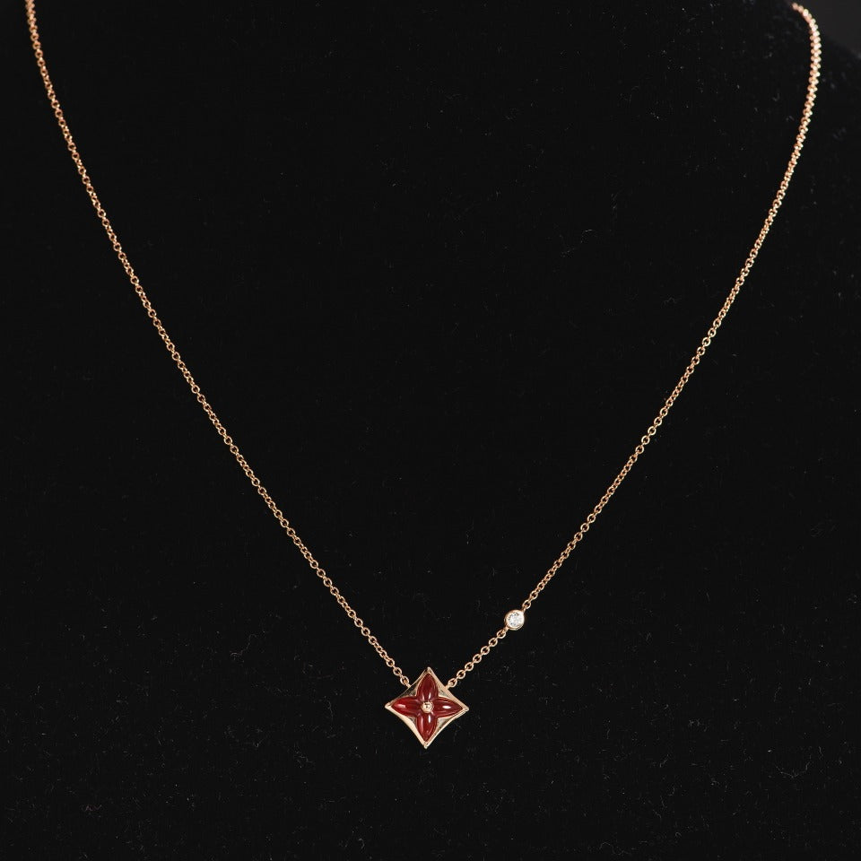 ¡®Sprite Jewelry¡¯STAR NECKLACE PINK GOLD 1 DIAMOND