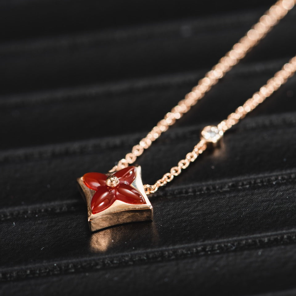 ¡®Sprite Jewelry¡¯STAR NECKLACE PINK GOLD 1 DIAMOND