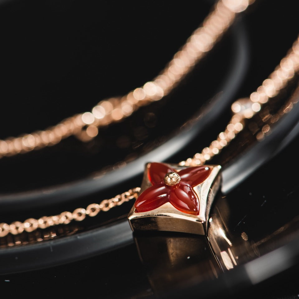 ¡®Sprite Jewelry¡¯STAR NECKLACE PINK GOLD 1 DIAMOND