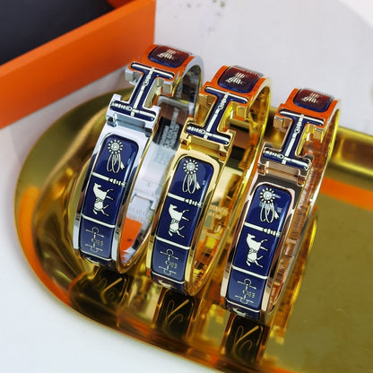 ¡®Sprite Jewelry¡¯H COUVERTURES DARK BLUE BRACELET