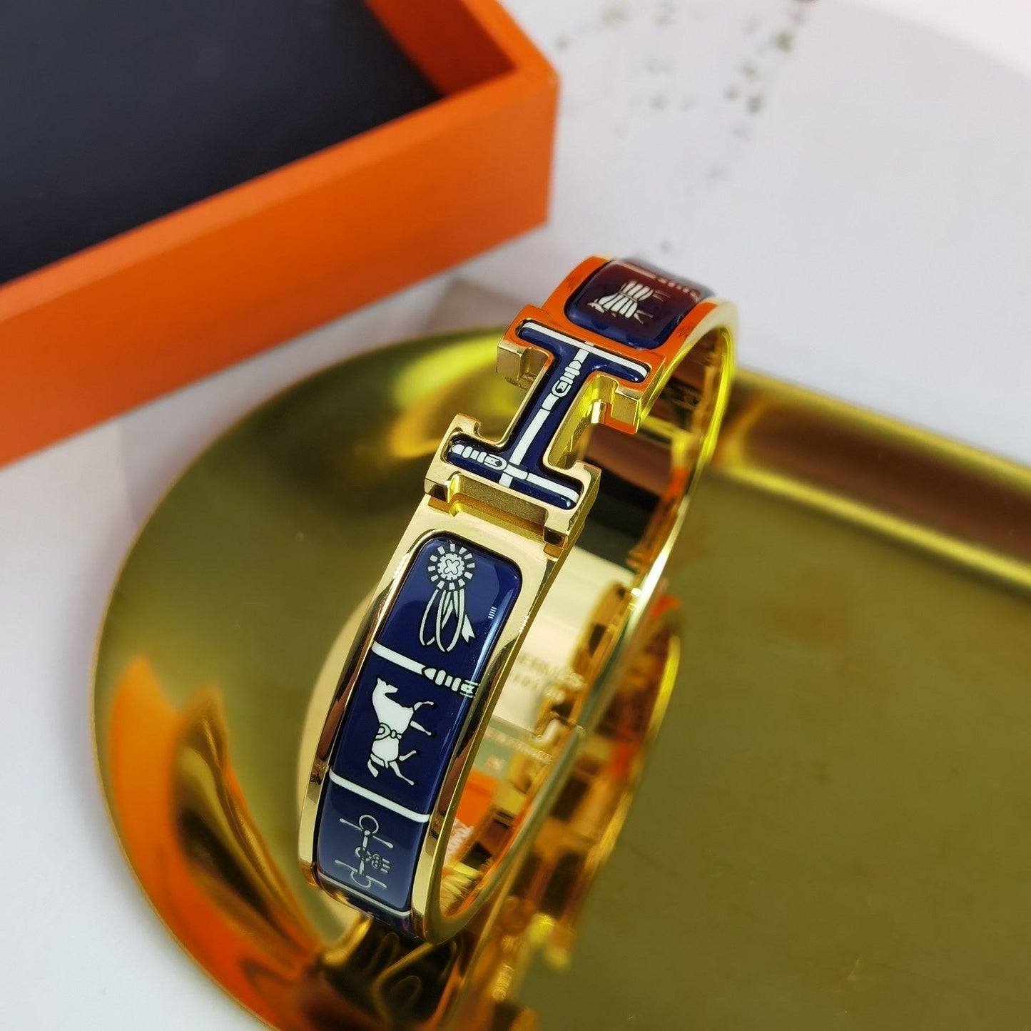 ¡®Sprite Jewelry¡¯H COUVERTURES DARK BLUE BRACELET