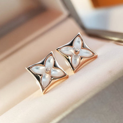¡®Sprite Jewelry¡¯STAR MOP PINK GOLD EARRINGS